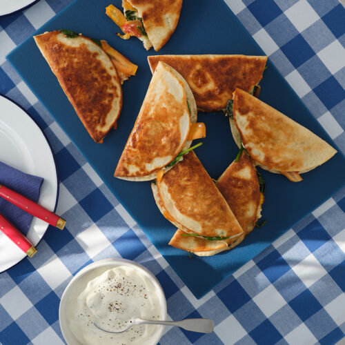 Quesadillas med Pannoumifärs